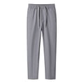 thumbnail image 1 of SHIXIAOO Men's Summer Ice Silk Straight Casual Sports Pants, 1 of 4