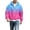 Sky Blue3*, variant on RUTAYY Men's Zip Hoodie Long Sleeve Loose Fit Waffle Fabric Gradient Design Daily Sweatshirt Sky Blue