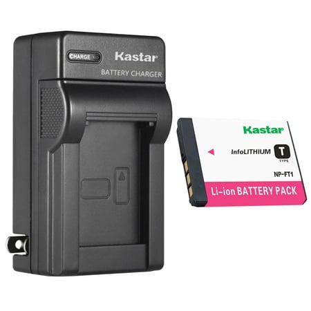 Kastar 1-Pack Battery and AC Wall Charger Replacement for Sony NP-FT1 Type T Battery Sony C-CS3 BC-TR1 Charger Sony Cyber-shot DSC-T10/W Cyber-shot DSC-T11 Cyber-shot DSC-T33 Cameras
