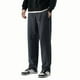 thumbnail image 1 of Pantalones largos para hombre, color liso, con ribete suave, estilo cargo, de poliéster., 1 of 2