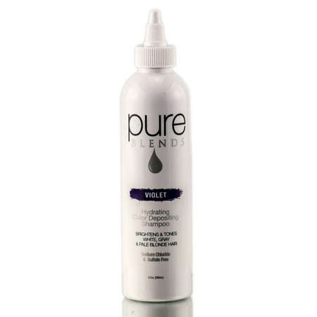 Pure Blends Hydrating Color Depositing Shampoo - Violet - Size : 8.5