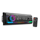 thumbnail image 1 of Autoestereo 1 DIN Bluetooth Vm-20b Usb Tipo C Aux Fm Rgb Malubero Negro, 1 of 5
