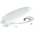 thumbnail image 2 of inch Raised Toilet Seat for Seniors  Elongated  Closed Front with Cover  Plastic, 2 of 4