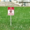 thumbnail image 3 of Ymaotrade No Smoking Within 25 Feet Of Any Door Or Window Yard Sign with Stakes 8in×12in,Sturdy Aluminum Sign, Street, Road Private Property Sign for Outdoor Yard Lawn, 3 of 7