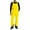 Yellow, variant on Mens Snow Bibs Waterproof Insulated Snowboard Pants with Pockets Windproof Warm Ski Bib Outdoor Winter Work Overalls for Men