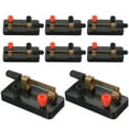 thumbnail image 1 of HLONK 10 Pcs Single Throw Switch SPST Electronic Experiment Single Pole Knife Switch Single Throw Physics Experiment, 1 of 6