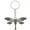Black, variant on MasteelfCA Dragonfly Key Chain Animal Keychain Crerative Backpack Charm Car Key Chain for Women