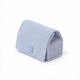 thumbnail image 1 of Caja para anillos, caja de regalo para anillos de joyería, estuche para exhibición de anillos vintage para propuesta de ceremonia de boda, compromiso (azul), 1 of 5