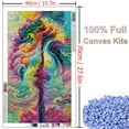 thumbnail image 5 of YALKIN Abstract Cloud Large Diamond Painting Kits for Adults (27.6 x 15.7 inch), 5D Diamond Art Full Round Drill DIY Embroidery Pictures Arts Cross Stitch Kits for Home Wall Decor, 5 of 7