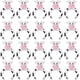 thumbnail image 1 of 1 caja de 20 cuentas de silicona con forma de vaca, pequeñas cuentas blancas de vaca lechera, semicirculares, de animales de granja., 1 of 4