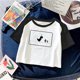 thumbnail image 5 of Nuevas camisetas de manga corta sexis de estilo Harajuku para mujer, camisetas ajustadas con corte entallado, camisetas con estampado de dinosaurios de dibujos animados Kawaii, 5 of 5