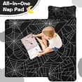 thumbnail image 4 of Halloween Spider Webs Toddler Nap Mats for Kids Preschool,50"x20" Sleeping Mat Bag or Kids,Toddler Sleeping Bag,Toddler Nap Mat or Daycare, 4 of 6