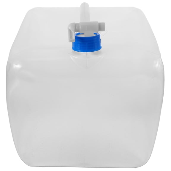 HAMPPLIES Water Storage Container Transparent 1Pack 11.40X9.82X9.82in