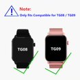 thumbnail image 2 of Mihence Protector De Pantalla Compatible Con Trendia Tg09 / Trausi Tg08 Smartwatch Hd Tpu Película Protectora Para Relojes Inteligentes Tg08 / Tg09 De 1.83 '' (6Pcs), 2 of 5