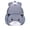 Grey, variant on Cute Cartoon Backpack for School, Bookbag with Padded Straps and Multiple Pockets