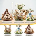 thumbnail image 2 of PEIBang Easter Desktop Decoration,2D Acrylic Jesus Table Centerpiece He Is Risen Decor Easter Decorations for Religious Home Office Tabletop Shelf, 2 of 9