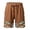 A1-Coffee, variant on Boys Swim Trunk Hawaiian Tropical Printed Casual Beach Shorts Summer Drawstring Board Shorts for Boys (A1-White 2-3 Years)