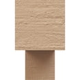 thumbnail image 2 of 4"W x 24"D x 8"H Thin Chapel Hill Rough Cedar Woodgrain TimberThane Corbel, Primed Tan, 2 of 6