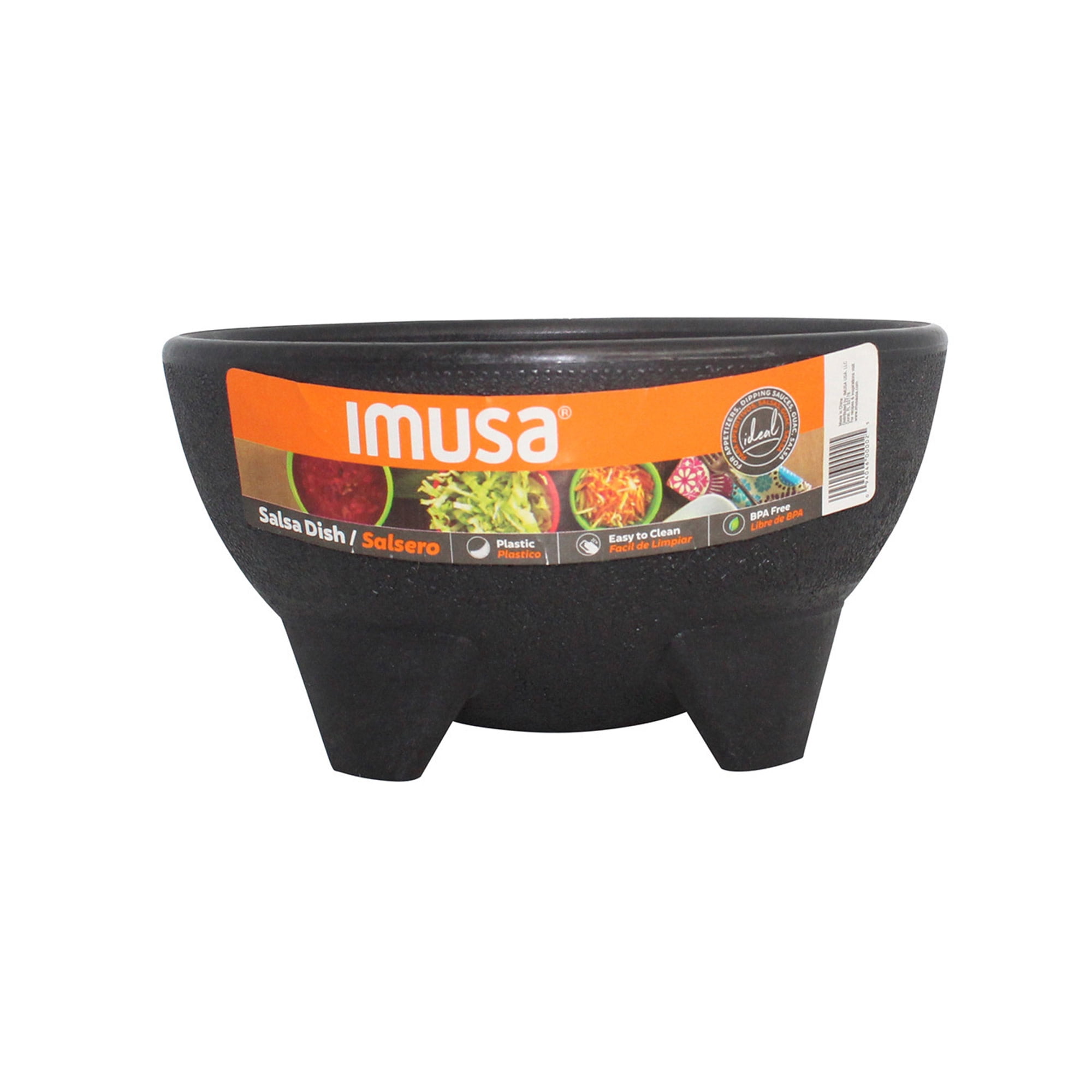 IMUSA 10oz Salsa Dish, Black