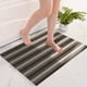thumbnail image 5 of Felpudo de puerta de entrada | Alfombra de baño absorbente antideslizante | Alfombra de poliéster engrosado para el hogar | Peluche suave, cuidado fácil, respaldo antideslizante | Alfombra de, 5 of 6