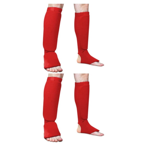 Sonducket Protector de piernas Calcetines para pies respetuosos con la piel Equipo de protección profesional ligero Equipo de boxeo Karate Type2 NO2