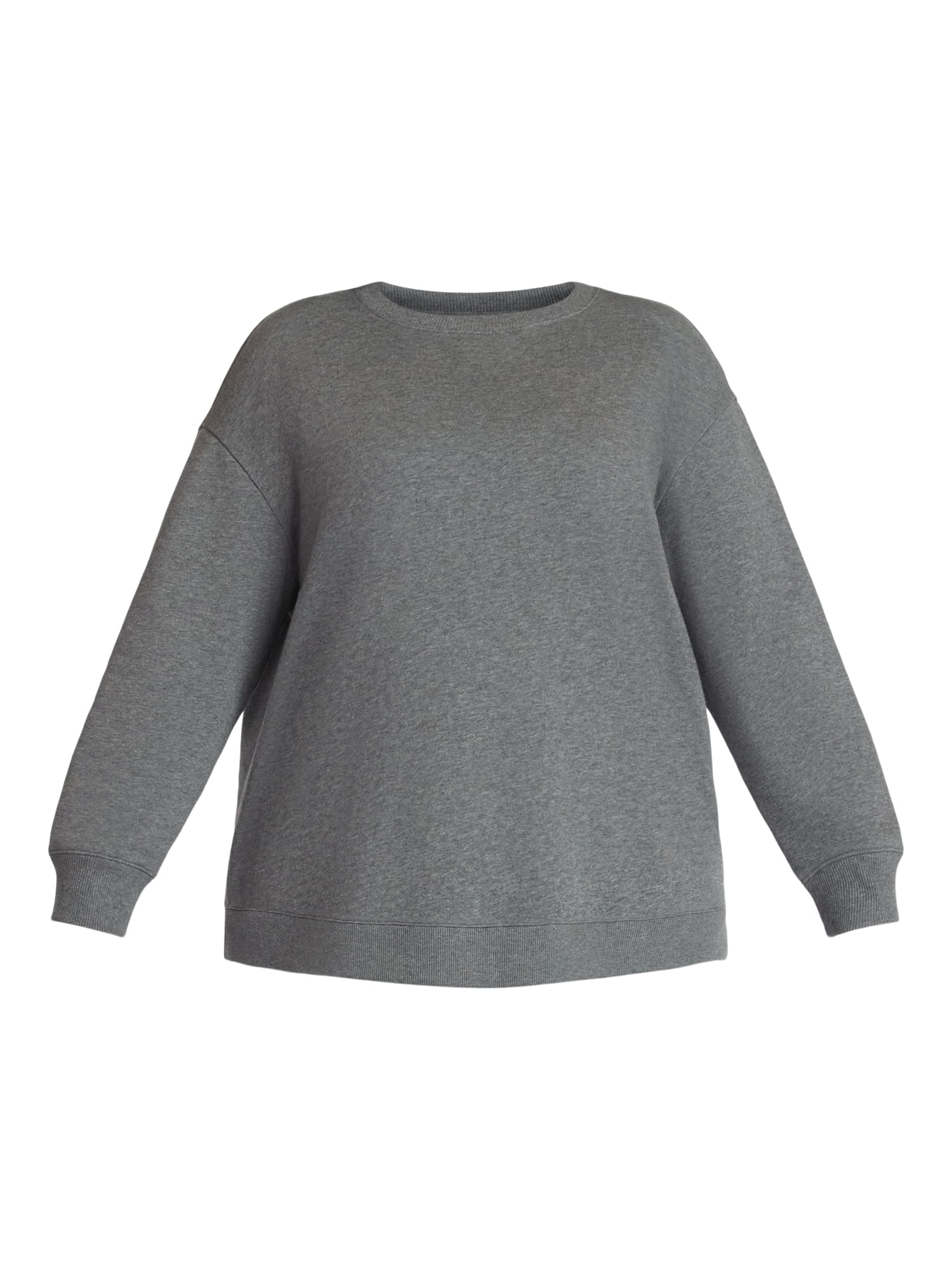 Terra & Sky Women's Plus Size Fleece Sweatshirt, Size 0X-5X