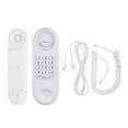 thumbnail image 4 of Yeacher Portable Corded Telephone Phone Pause/ Redial/ Flash Wall Mountable Base Handset for House Home Call Center Office Company Hotel, 4 of 8