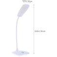 thumbnail image 3 of Foldable Eye Study Protection Control Reading Led Office Desk Touch Modes Table Bedroomsilver USB Night Dorm Lamps, 3 of 5