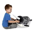 thumbnail image 6 of Melissa & Doug Lifelike Plush Narwhal Giant Stuffed Animal (4.5 Feet Long), 6 of 6