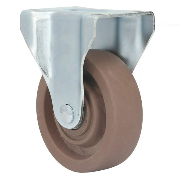 Oubit Caster Wheel,Nylon Caster 4in Fixed Trolley Caster Nylon Caster Achieve More