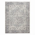 thumbnail image 3 of Nourison Home Machine Washable Traditional Boho Grey 7'10" x 9'10" Area Rug, (8' x 10'), 3 of 14