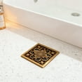 thumbnail image 2 of Antique Metal Floor Drain Universals Drainer Shower Strainer Filter Floor Strainer Kitchen Bathroom Hardware Enduring, 2 of 7