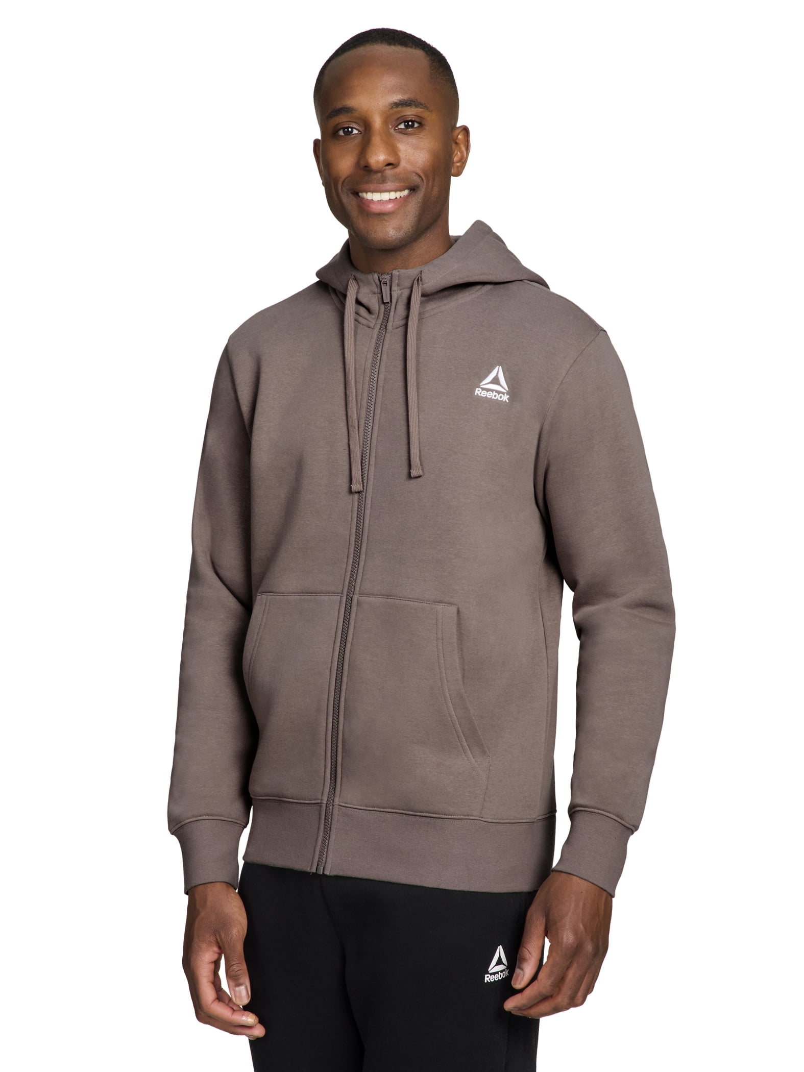 Reebok Men's and Big Men's Game Day Full Zip Hoodie, Sizes XS-5XL