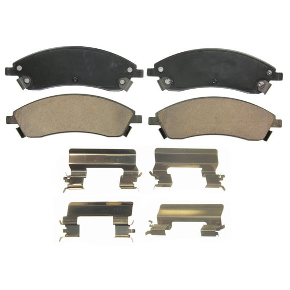 Wagner QuickStop ZD1019A Ceramic Disc Brake Pad Set Fits select: 2006-2007 CADILLAC CTS-V, 2005-2008 CADILLAC STS