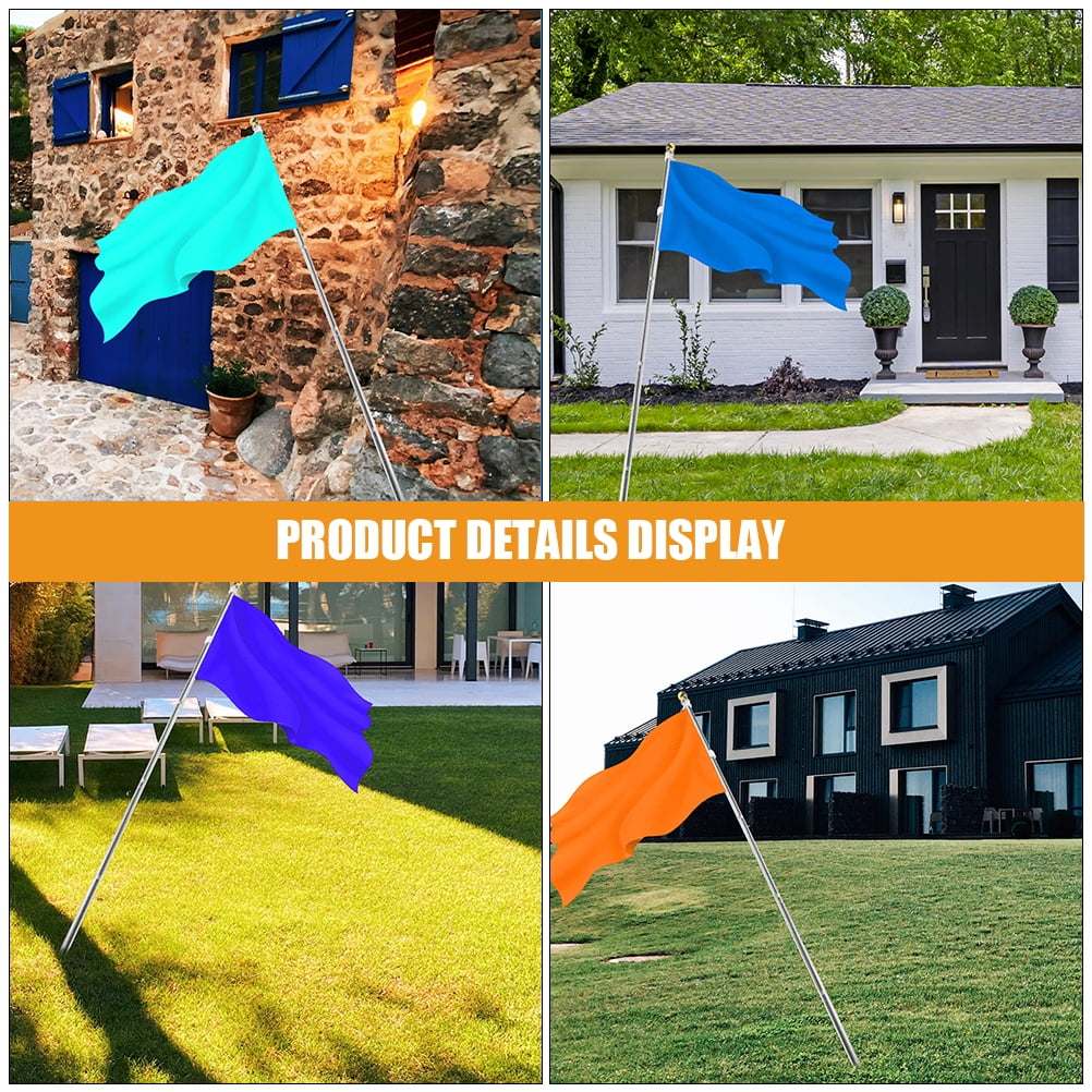 OUNONA  2 Pcs Garden Parasol Base with Wheels Patio Umbrella Stand Flagpole