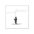 thumbnail image 1 of CafePress - Flycasting Sticker - Square Sticker 3" x 3", 1 of 1