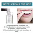 thumbnail image 4 of Adjustable Snap-on Dentures Cosmetic Teeth InterBraces Orthodontic De, 4 of 5