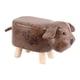 thumbnail image 3 of Reposapiés con forma de animal, taburete, silla, cambiador de zapatos para habitación infantil, sala de juegos Marrón, 3 of 9