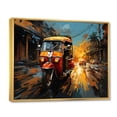 thumbnail image 2 of Designart "Adventure on a Tuktuk in Thailand" Thailand Floater Framed Canvas Print, 2 of 7