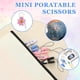 thumbnail image 3 of Juego de 6 Mini Tijeras Pequeñas con y . Tijeras Portátiles de Viaje para Viajes, Costura, Manualidades y Lanas., 3 of 6