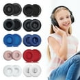 thumbnail image 6 of 1Pair Soft Headset Earmuffs Headphones Accessories Ear Cushion Earbuds Cover Ear Pads WHITE WRINKLED SKIN, 6 of 8