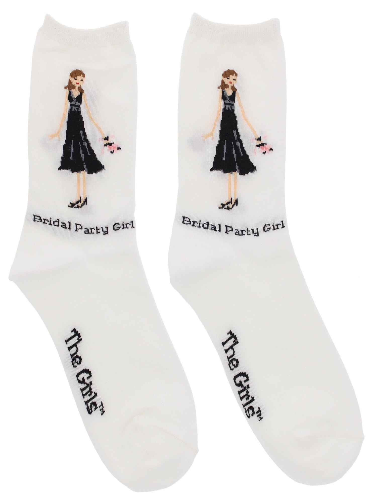 girls bridesmaid socks