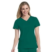 Urbane by Landau Women's Sophie Crossover Tunic Scrub Top, Style 9577