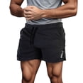 thumbnail image 2 of Gym Shorts Men Summer Casual Elastic Mid Waist Straight Leg Athletic Workout Running Jogging Shorts with Pockets, 2 of 7