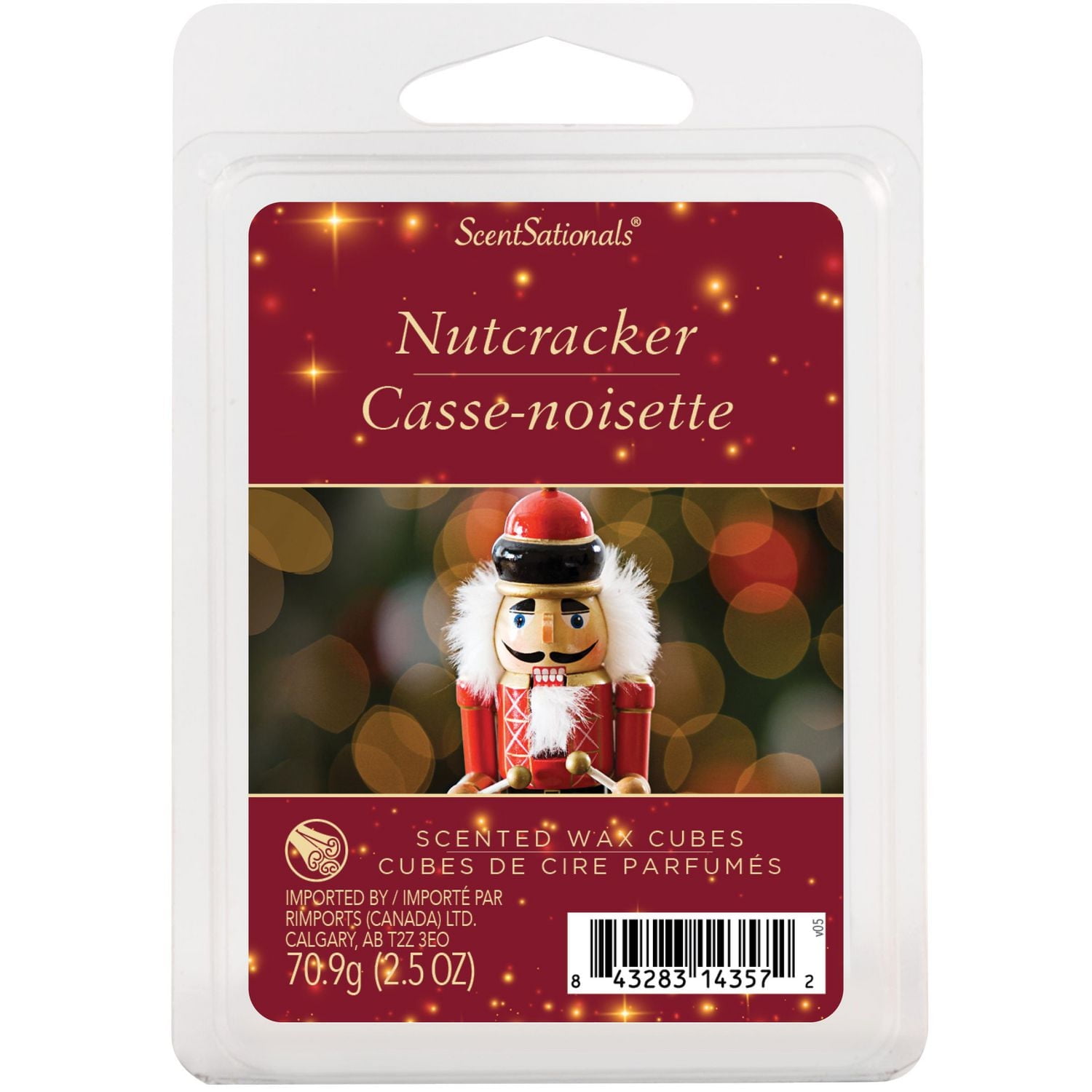 Cubes de cire parfumée Paquet économique ScentSationals - Casse-Noisette