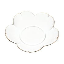 Niceauty Crystal Glass Bowl Transparent for Salads Fruits and Sauces High-Grade Material