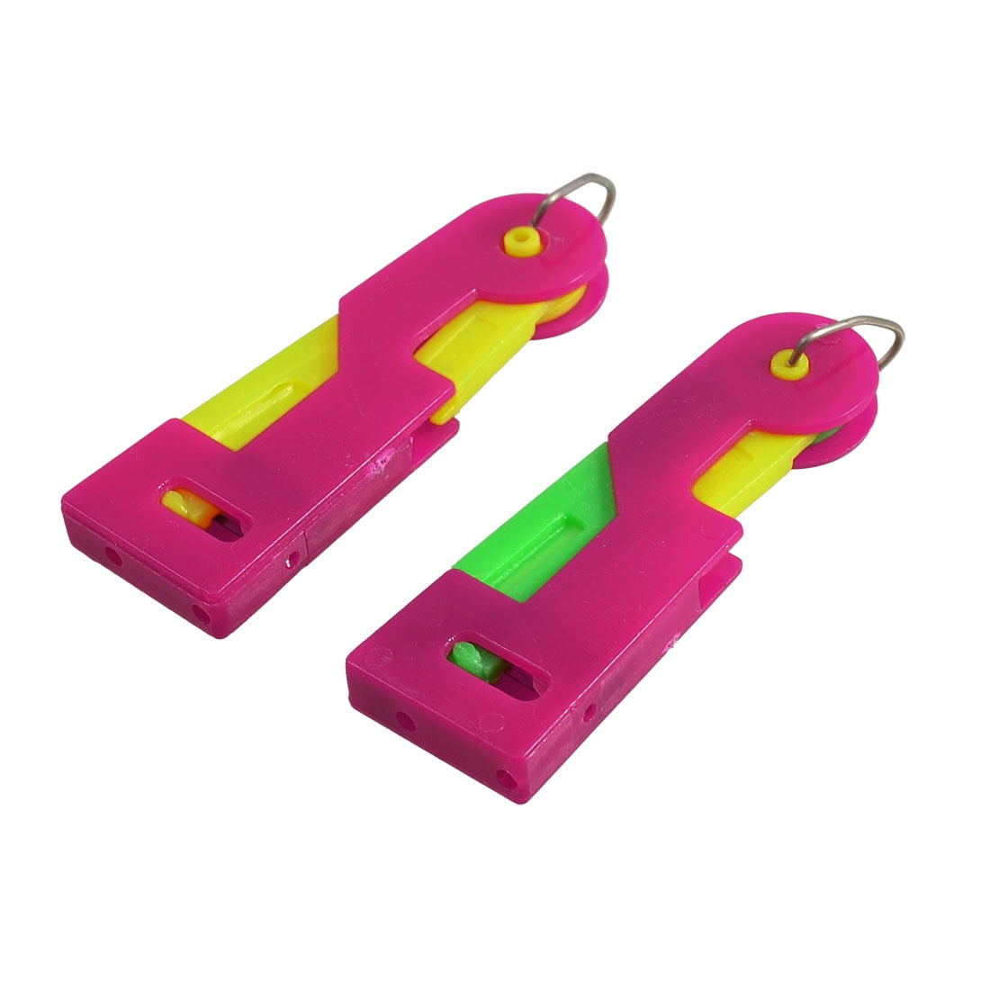 Sewing Tool Assorted Color Plastic Needle Threader 2 Pcs