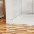 thumbnail image 5 of Goodyo 32" x 48" Shower Base, Single Threshold  Center Drain Shower Pan in White, No Drain Kit, 5 of 7
