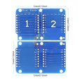 thumbnail image 2 of Yazoeia NodeMCU ESP8266 Expansion Board WeMos D1 Mini Double Socket Dual Base Shield Development Board for CJC912-189871, 2 of 6