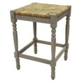 thumbnail image 3 of HomeRoots 516142 24 x 16.5 x 16.5 in. Natural & Gray Backless Counter Height Bar Chair with Footrest, 3 of 5